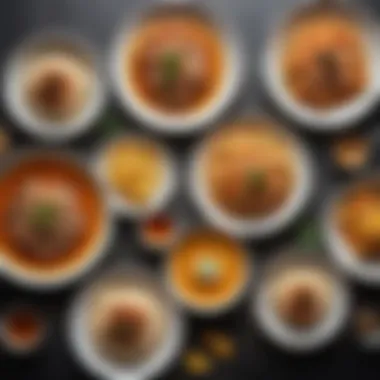 Dishes Enhanced by Orange Ginger Marinade An assortment of dishes enhanced by orange ginger marinade
