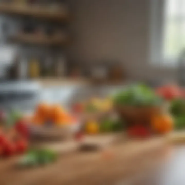 A colorful display of fresh ingredients promoting healthy eating.