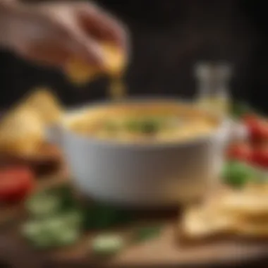 Delicious queso recipe featuring fresh ingredients