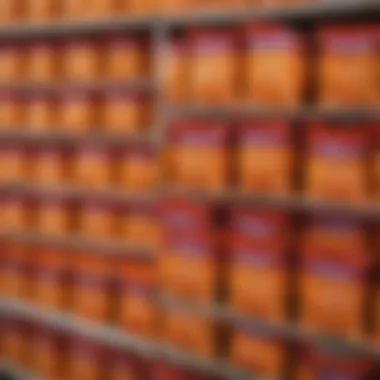 Saffron Packaging at Costco Saffron packaging displayed on a Costco shelf