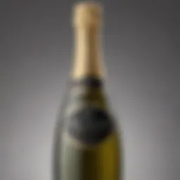 A close-up of a screw top Prosecco bottle showcasing its modern packaging