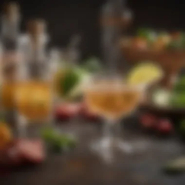 A selection of fresh ingredients for tequila cocktails