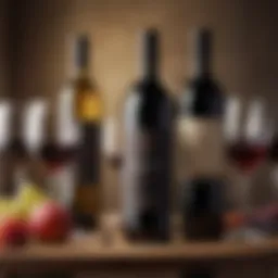 Elegant wine club package showcasing curated selections