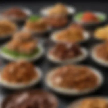 Diverse Culinary Uses of Seitan An assortment of completed vegan dishes utilizing seitan in various forms.