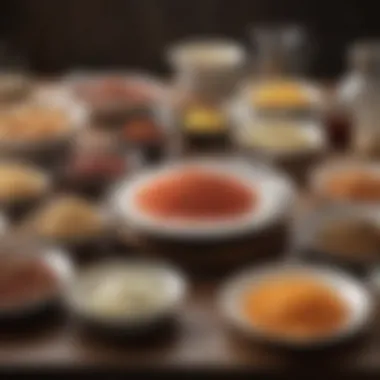 A table set with dishes enhanced by Lawry's Seasoned Salt