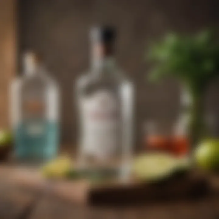 A map highlighting gin's cultural significance in various regions