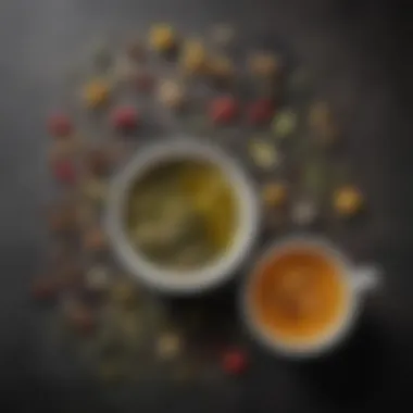 Metabolism-Boosting Teas An assortment of green and herbal teas known for their metabolism-boosting properties.