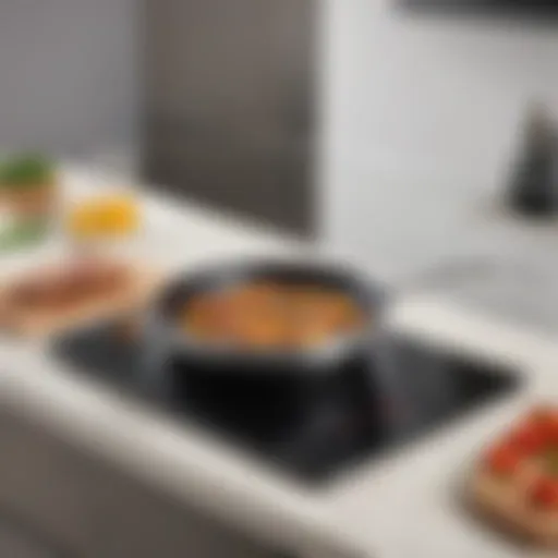 Fagor Portable Induction Cooktop in a modern kitchen setting