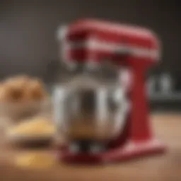 Flour sifter attachment for KitchenAid mixer showcasing its design
