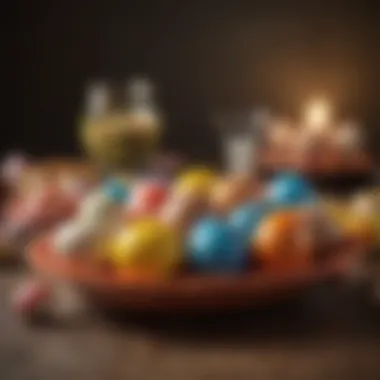 Colorful Surprise Eggs Filled with Toys Colorful surprise eggs with toys