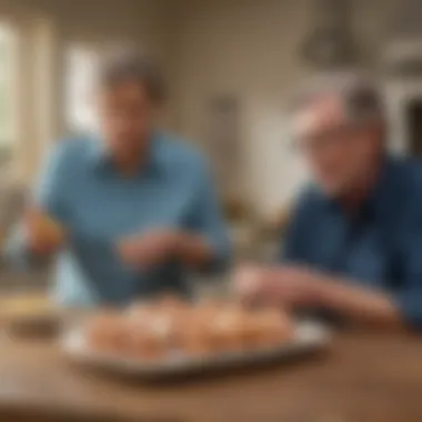 Parents discussing ethical concerns