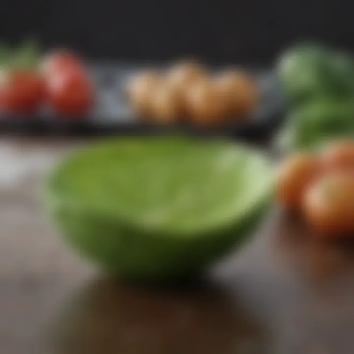 Close-up of GreenPan's eco-friendly materials