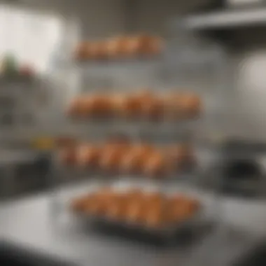 Diverse Uses of Wire Racks in Culinary Practices Various culinary applications of wire racks in the kitchen