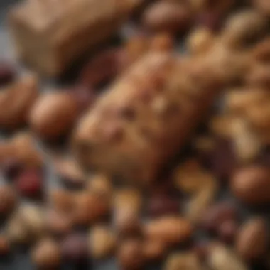 A selection of dried fruits and nuts used in Yorkshire tea loaf