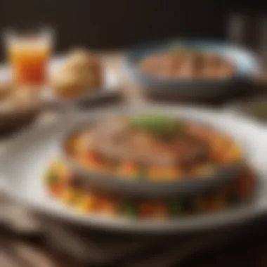 Culinary Creativity in Brady's Meal Planning A beautifully plated dish emphasizing culinary creativity