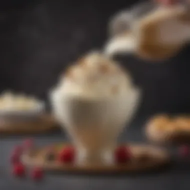 Diverse Culinary Creations Variety of unique dishes enhanced by cream whipper