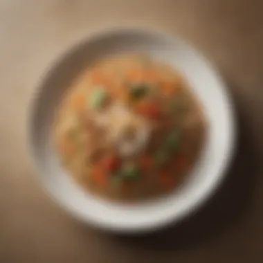 A beautifully arranged plate featuring dishes made with vital wheat ingredients