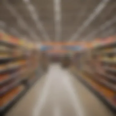 Walmart Grocery Aisles Overview of Walmart's Grocery Department