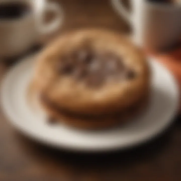 Wegmans Chocolate Indulgence Cookie paired with gourmet coffee