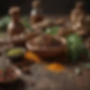 Herbs and Spices of Strega An assortment of herbs and spices used in the production of Strega liqueur.
