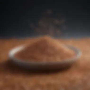 Scientific visualization of how flaxseed affects metabolism