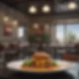 A vibrant restaurant showcasing an innovative dining concept