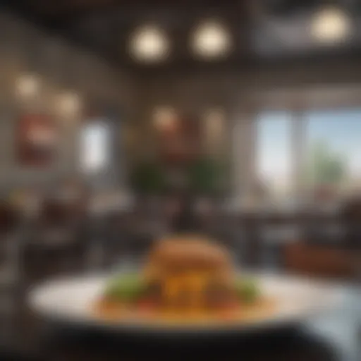 A vibrant restaurant showcasing an innovative dining concept