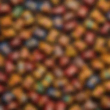 Diverse Range of Frito Lay Snacks A selection of Frito Lay snacks displayed attractively on a table
