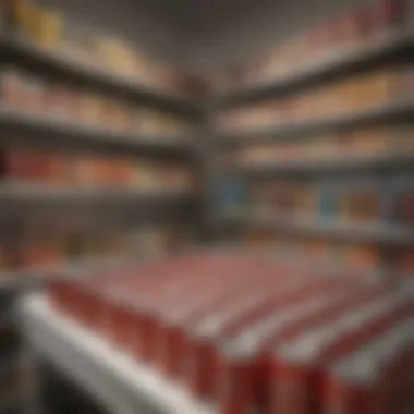 Categorization for Enhanced Access Categorized canned goods for easy access