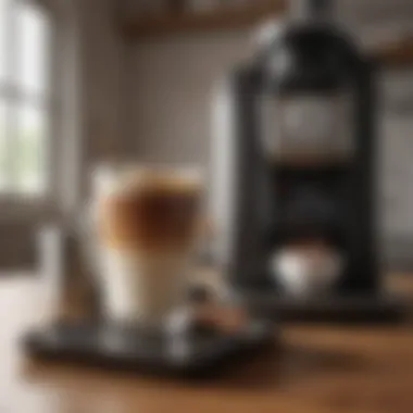 Mobile App Control for Coffee Brewing Mobile app interface for remote coffee brewing