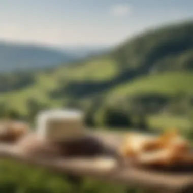 The Jura Region: Home of Comté Cheese A picturesque Jura landscape where Comté cheese is produced