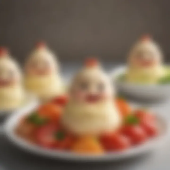 Diverse dishes garnished with Kewpie mayonnaise