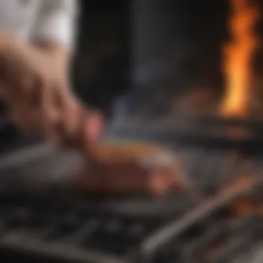 Executing the Broiling Technique Broiling filet mignon in a high-heat oven