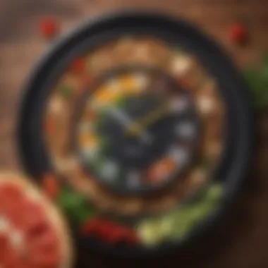Timing Your Post-Workout Nutrition Timing of meals illustrated with a clock