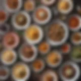 A vibrant spread of Miss Brown's signature dishes showcasing diverse flavors.