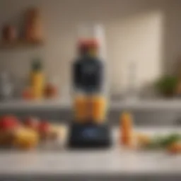 Ninja Blender showcasing its sleek design and advanced features