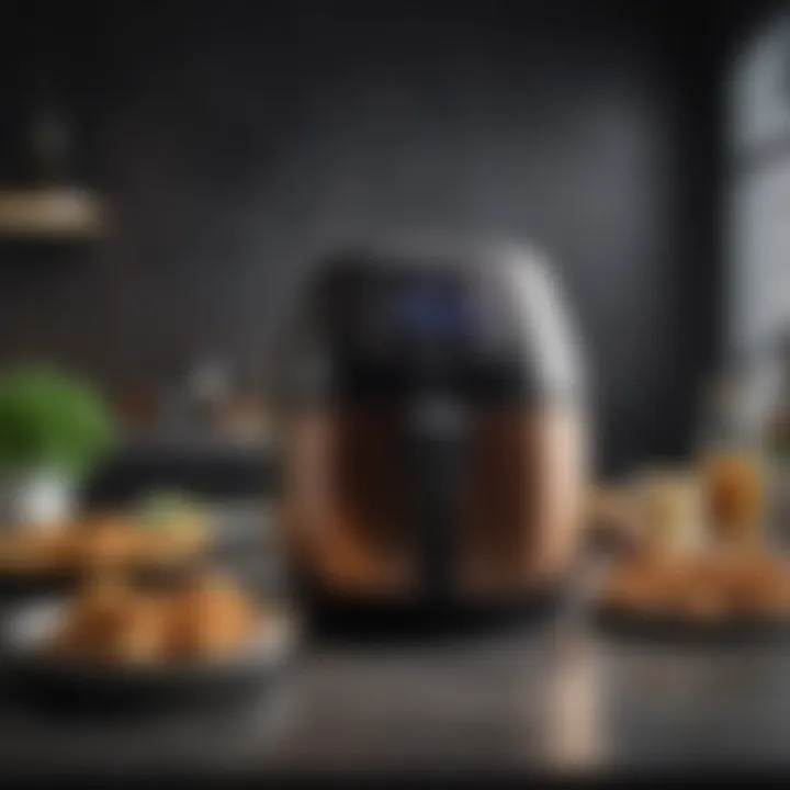 Ninja Foodi 8 Qt Dual Air Fryer showcasing its sleek design