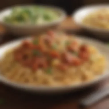 Delicious Olive Garden pasta dish