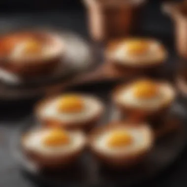 The Advantage of Copper in Egg Cooking Copper cookware enhancing heat distribution for eggs
