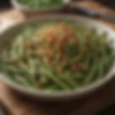 Nutritional Benefits of Oven-Baked Green Beans Nutritious baked green beans with nutritional information