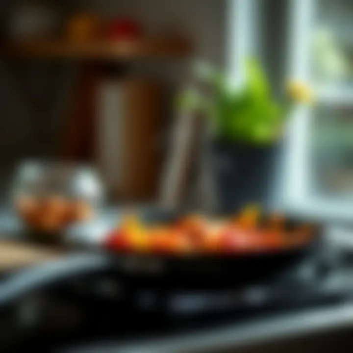 Cleanup Experience with Oxo Non-Stick Pan User experience of the Oxo non-stick pan during cleanup