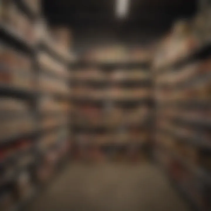 Various types of long-term food storage options