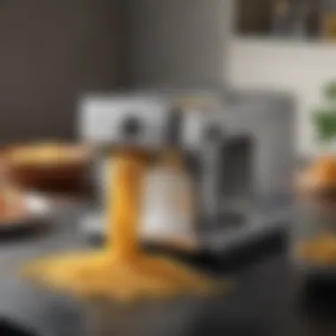 Sleek design of Philips Pasta Maker showcasing its modern aesthetics