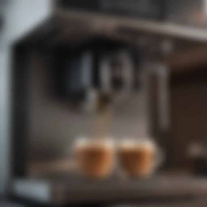 User-friendly interface of a programmable coffee machine