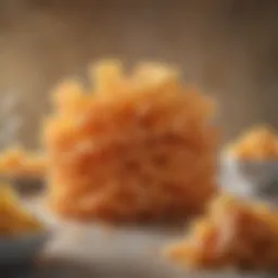 Variety of Ruffles flavors displayed artistically