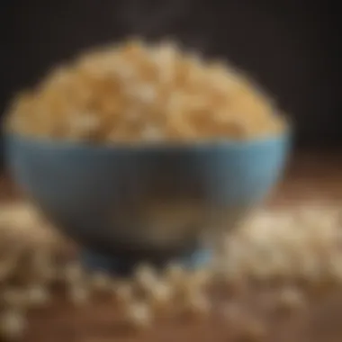 Deliciously Fresh Popcorn Made with Salbree Freshly popped popcorn in a bowl