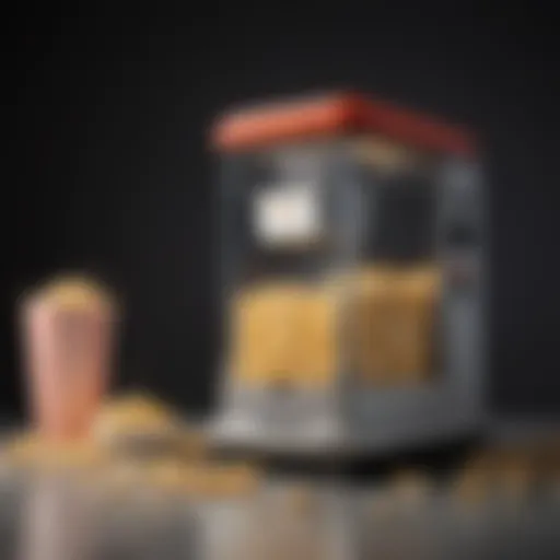 Sleek design of the Salbree Popcorn Popper
