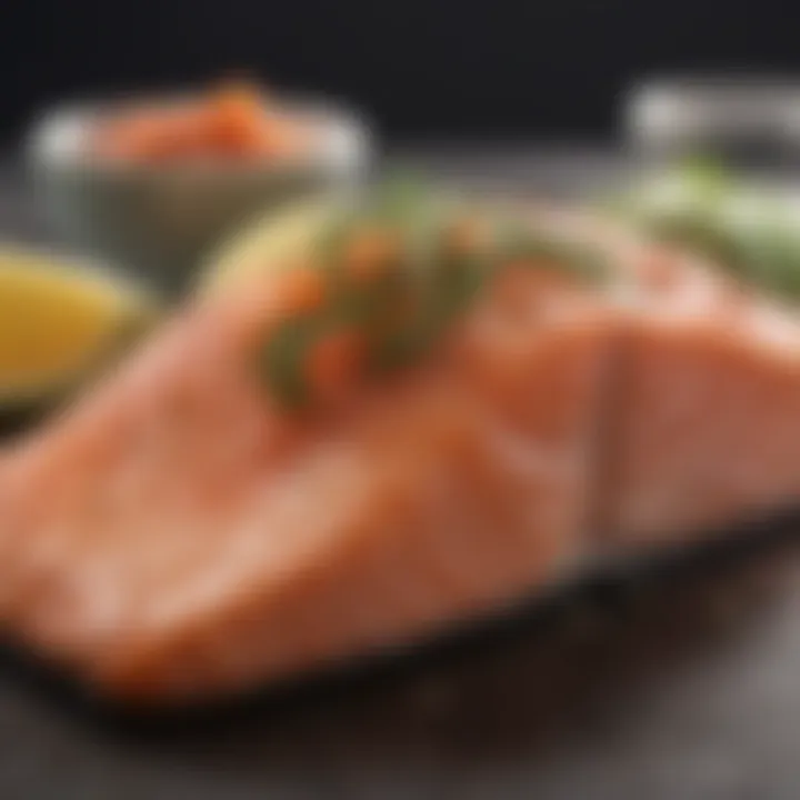 Nutritional breakdown of salmon