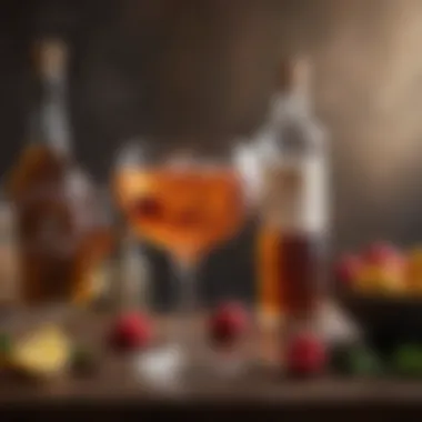 Culinary Creations with Schnapps Culinary dishes enhanced by flavored schnapps