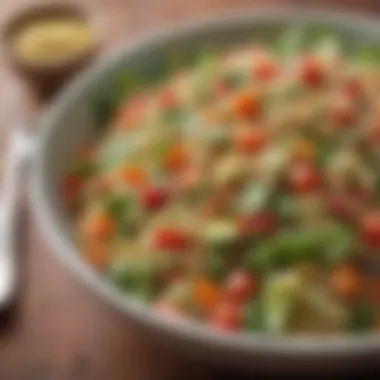 Nutrient-Rich Quinoa Salad A vibrant bowl of quinoa salad with fresh vegetables